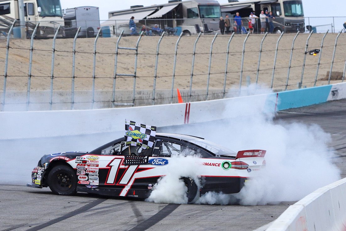 Taylor Gray racing